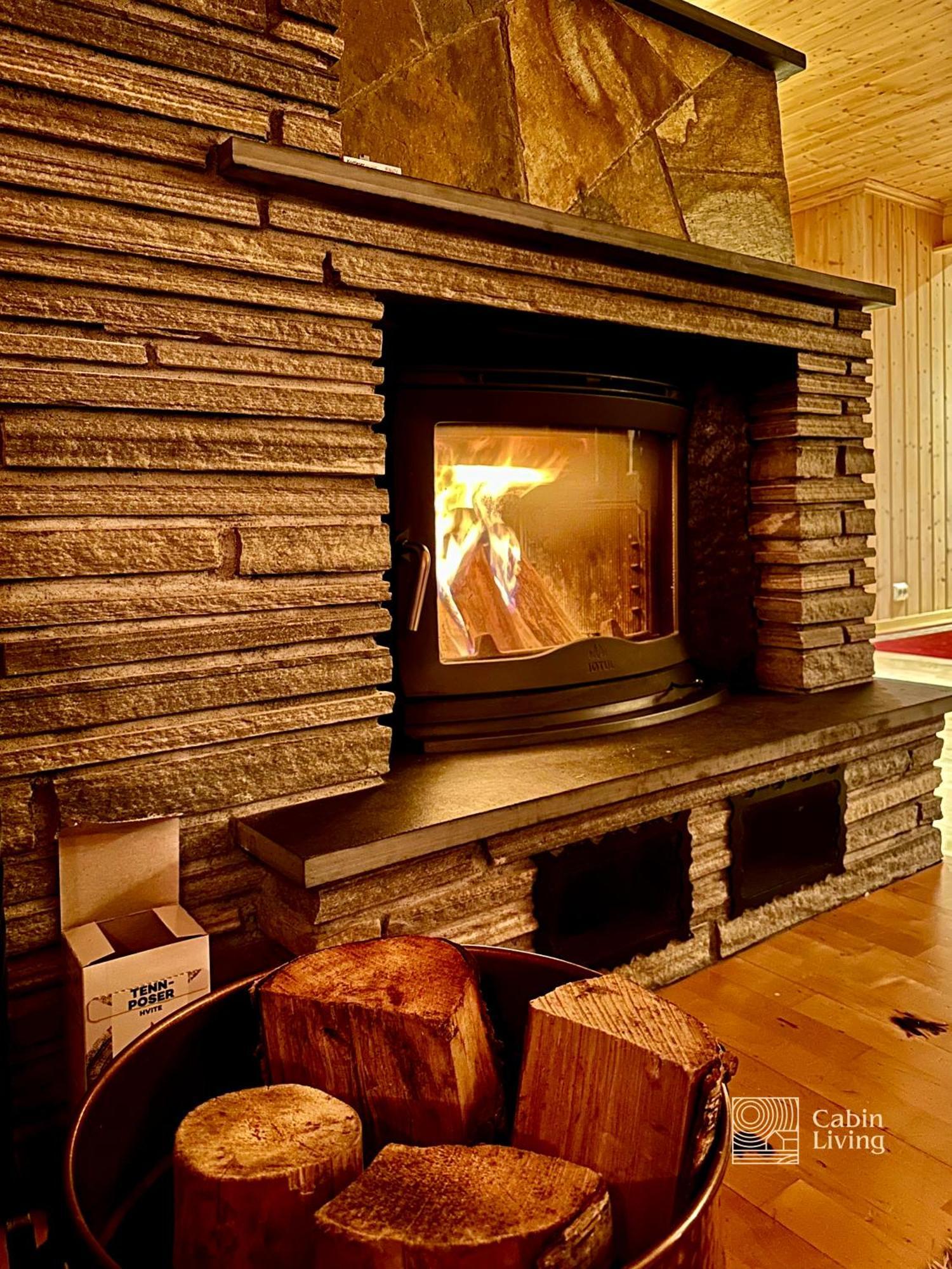 Large Cabin Sjusjoen Best View, Sauna, Ski Inout Экстерьер фото